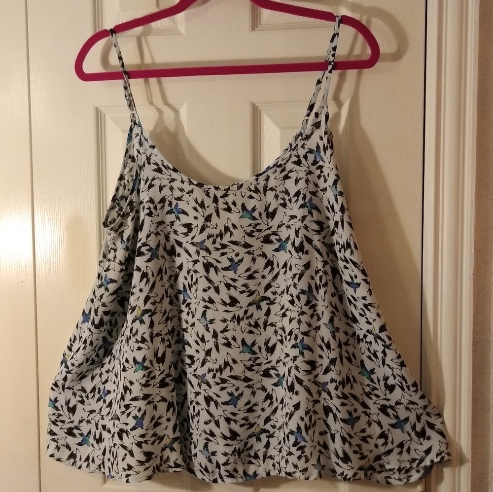 Flouncy Spaghetti String Top